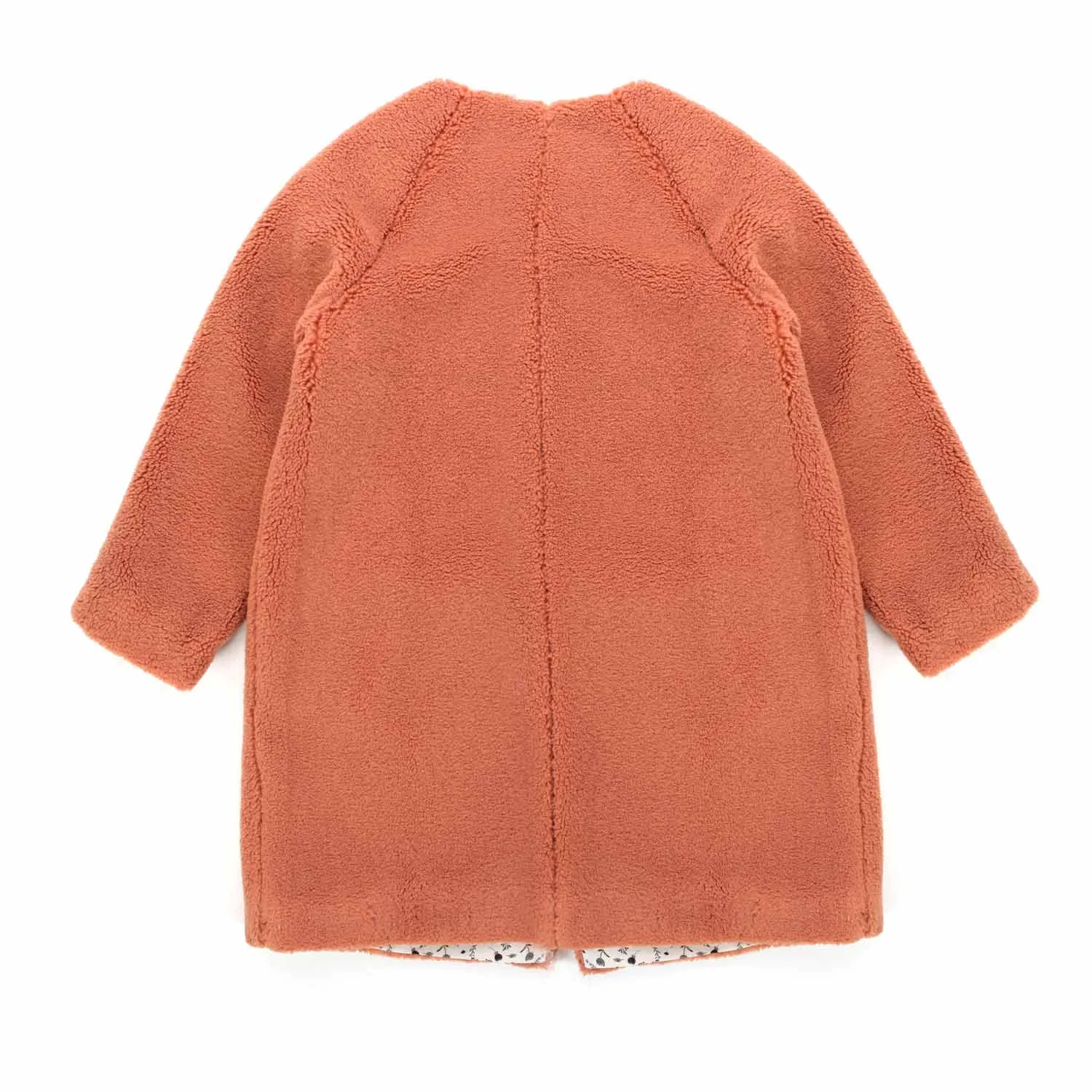 Cappotto Gemma Rosa Carne Bambina E Teenager