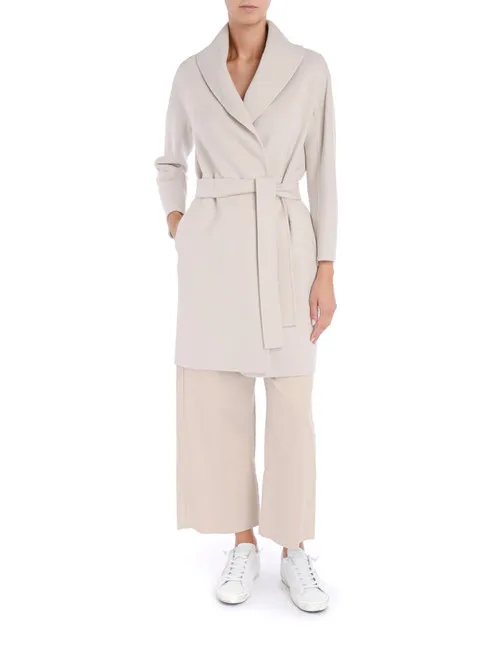Cappotto midi 'S Max Mara Messi sabbia