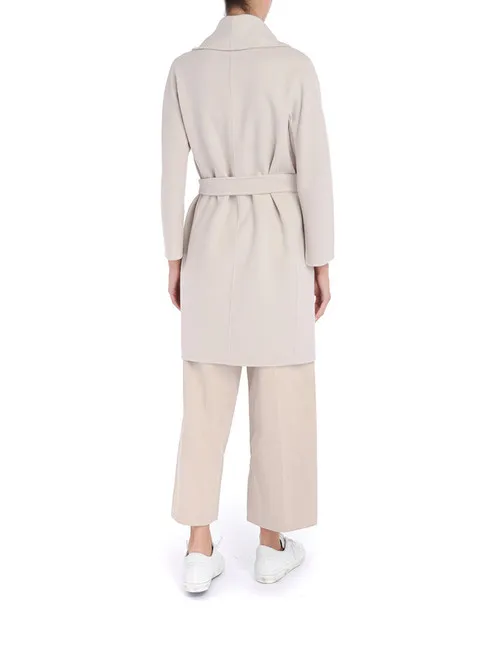 Cappotto midi 'S Max Mara Messi sabbia