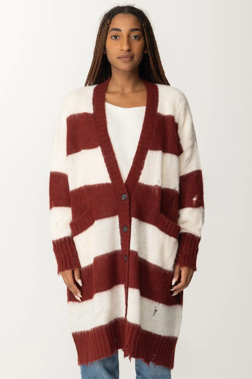 Cardigan a righe SUGAR WINO