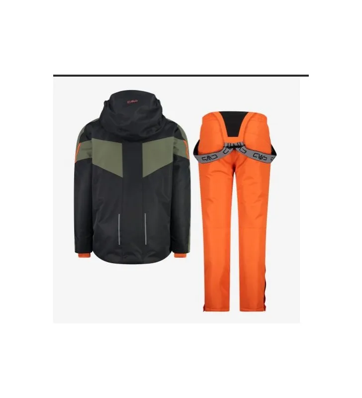 CMP COMPLETO DUE PEZZI TUTA DA SCI BAMBINO IN TWILL