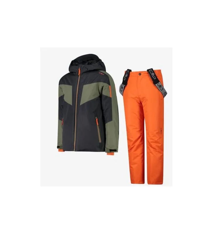 CMP COMPLETO DUE PEZZI TUTA DA SCI BAMBINO IN TWILL