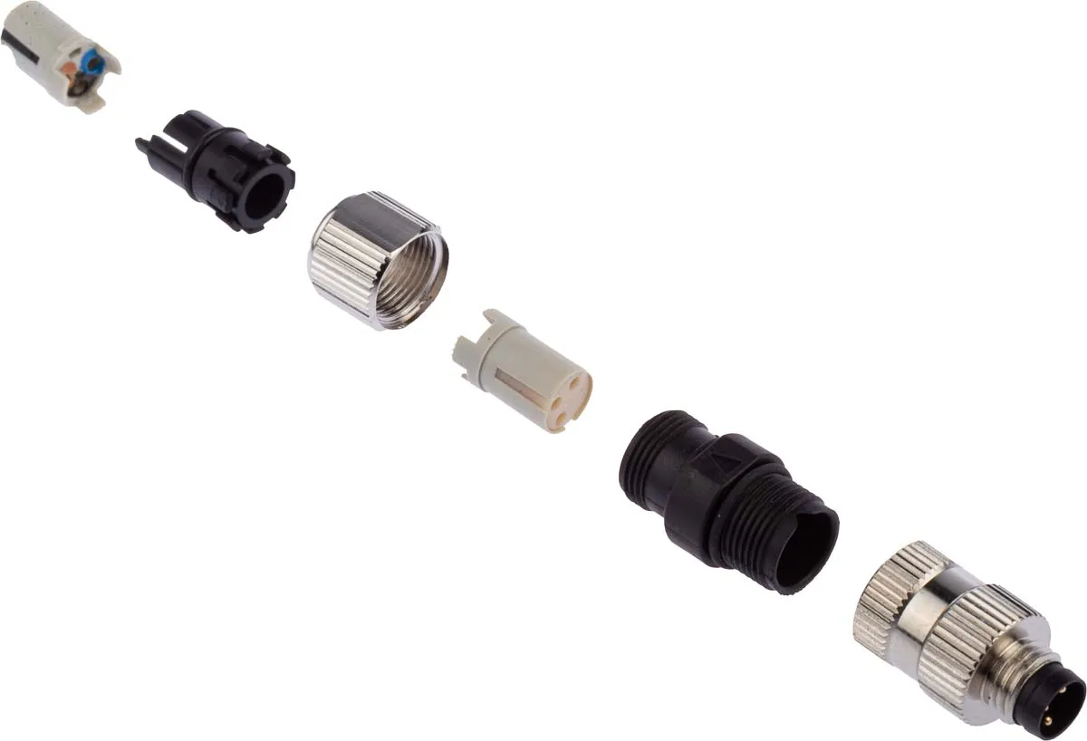 Connettore circolare Phoenix Contact, maschio, serie SACC, M8, 3 poli, Montaggio su cavo