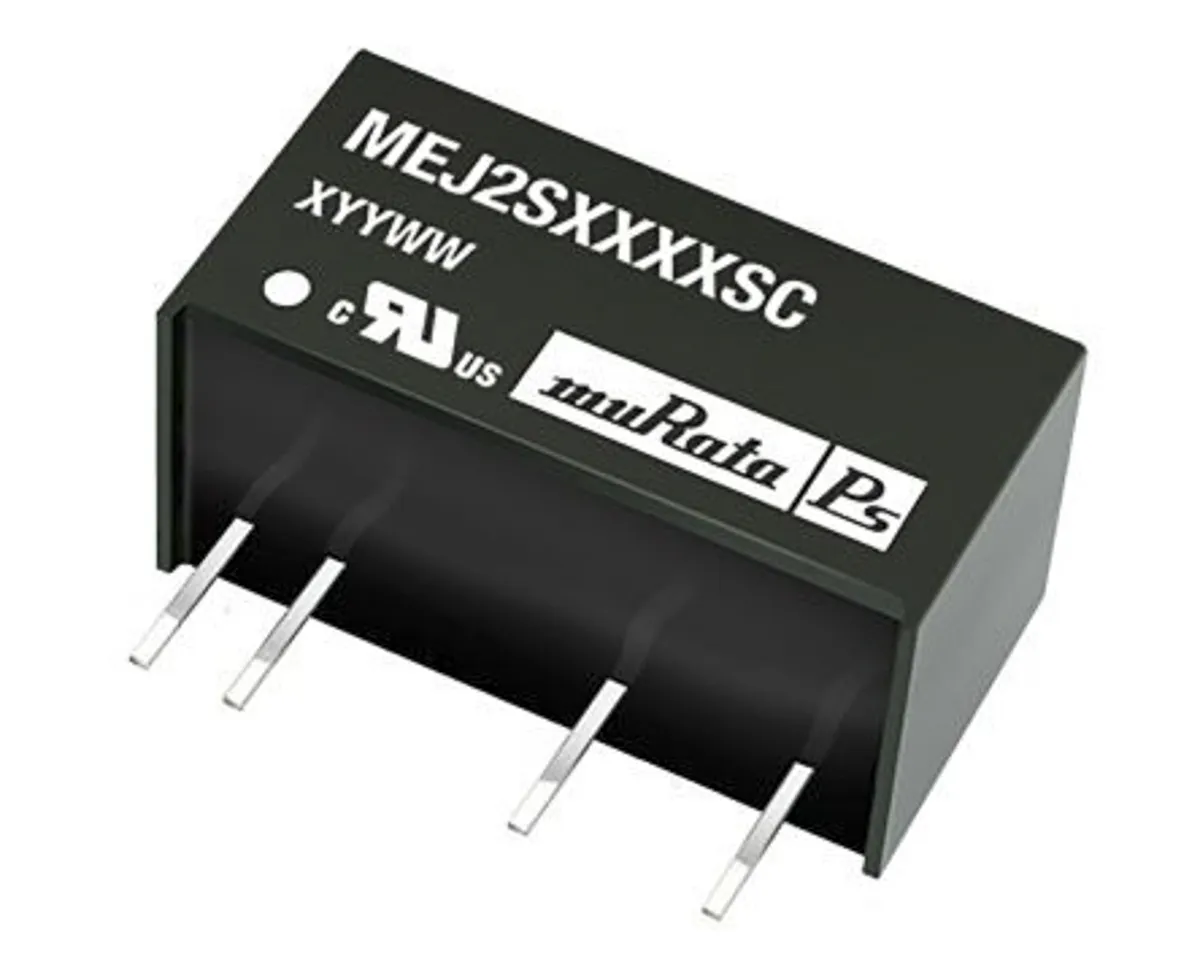 Convertitore c.c.-c.c. 2W, Vin 10,8 → 13,2 V c.c., Vout 5V cc, 5.2kV cc