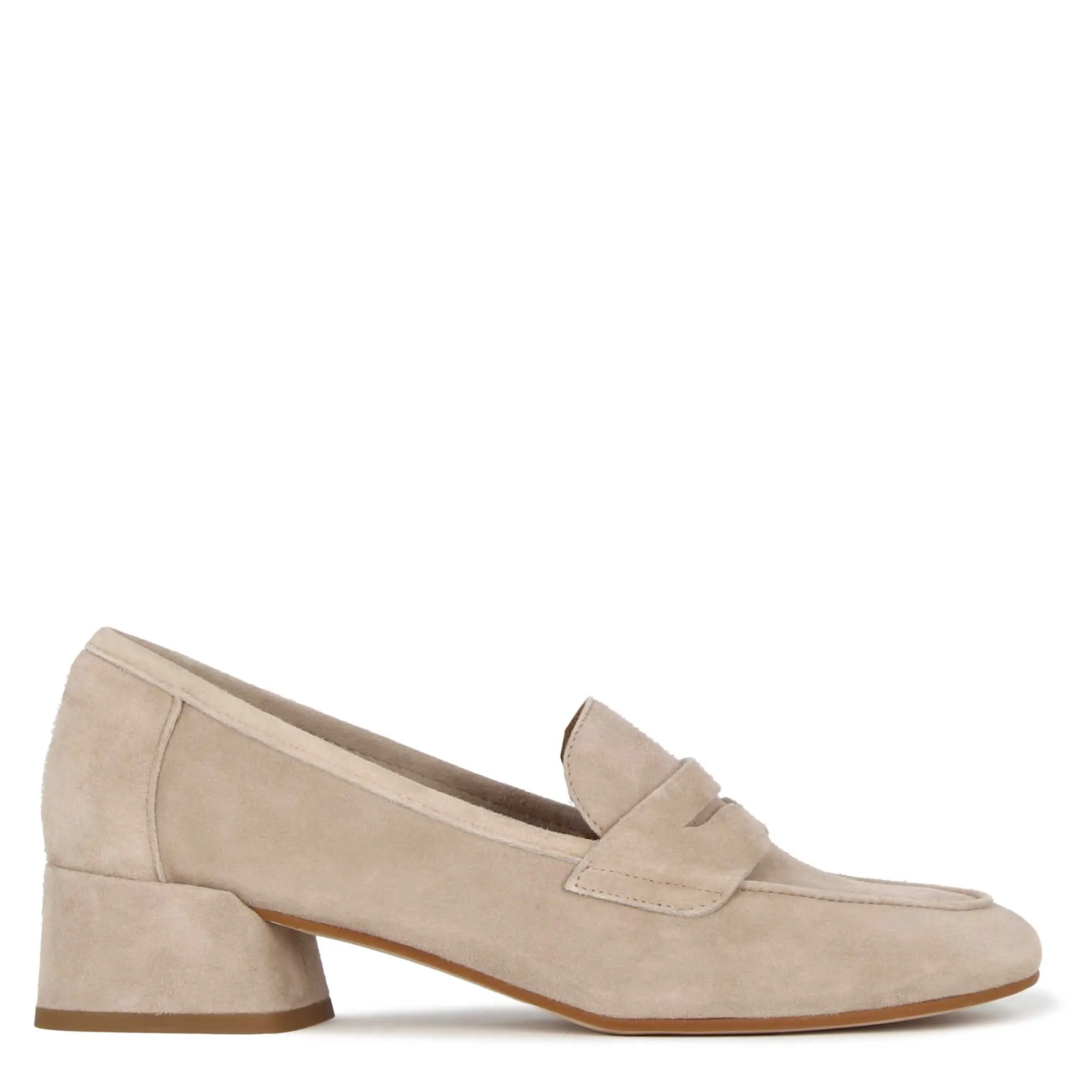 Décolleté classica da donna in pelle scamosciata colore rosa