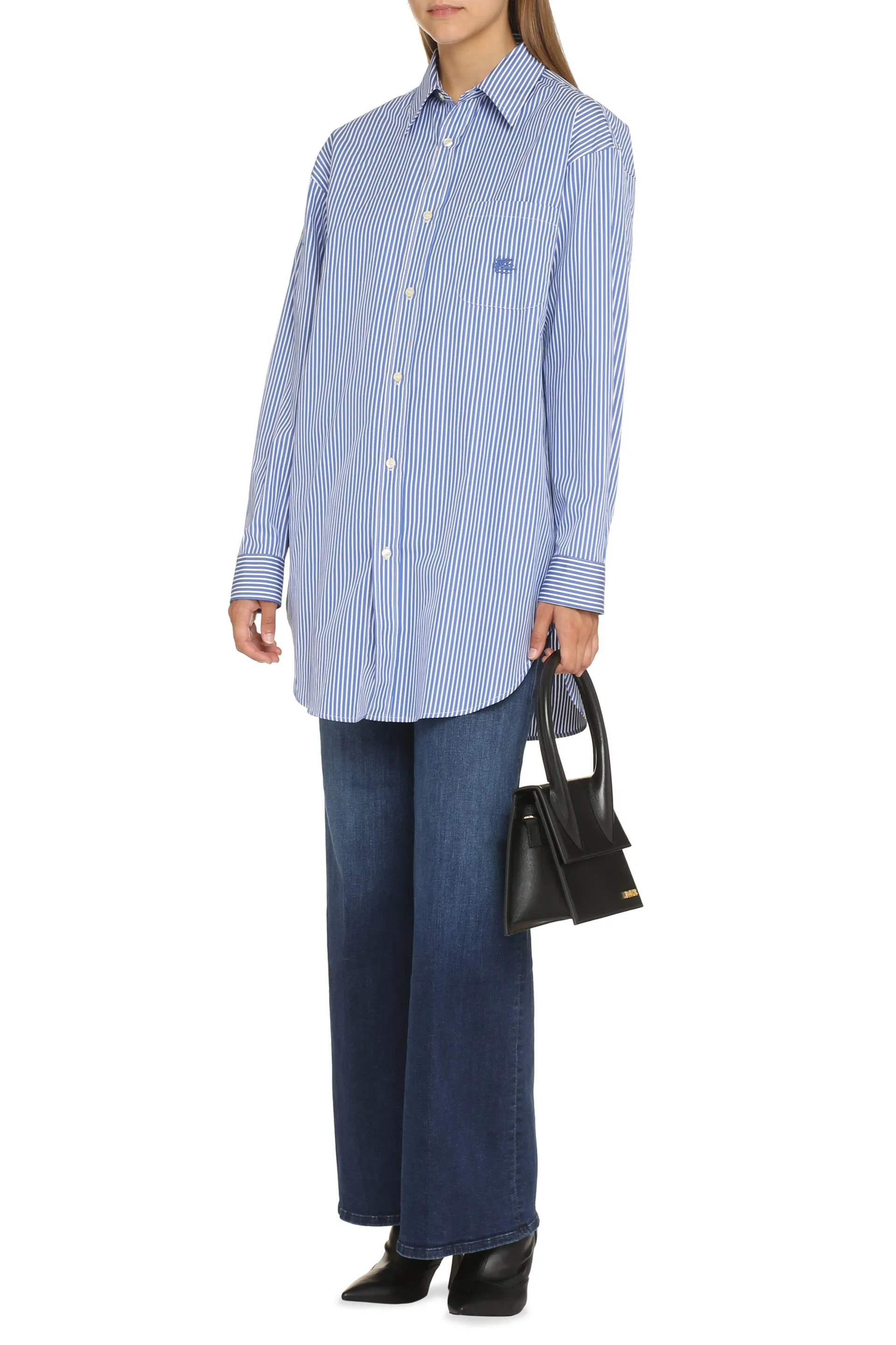 Etro Camicia in cotone a righe