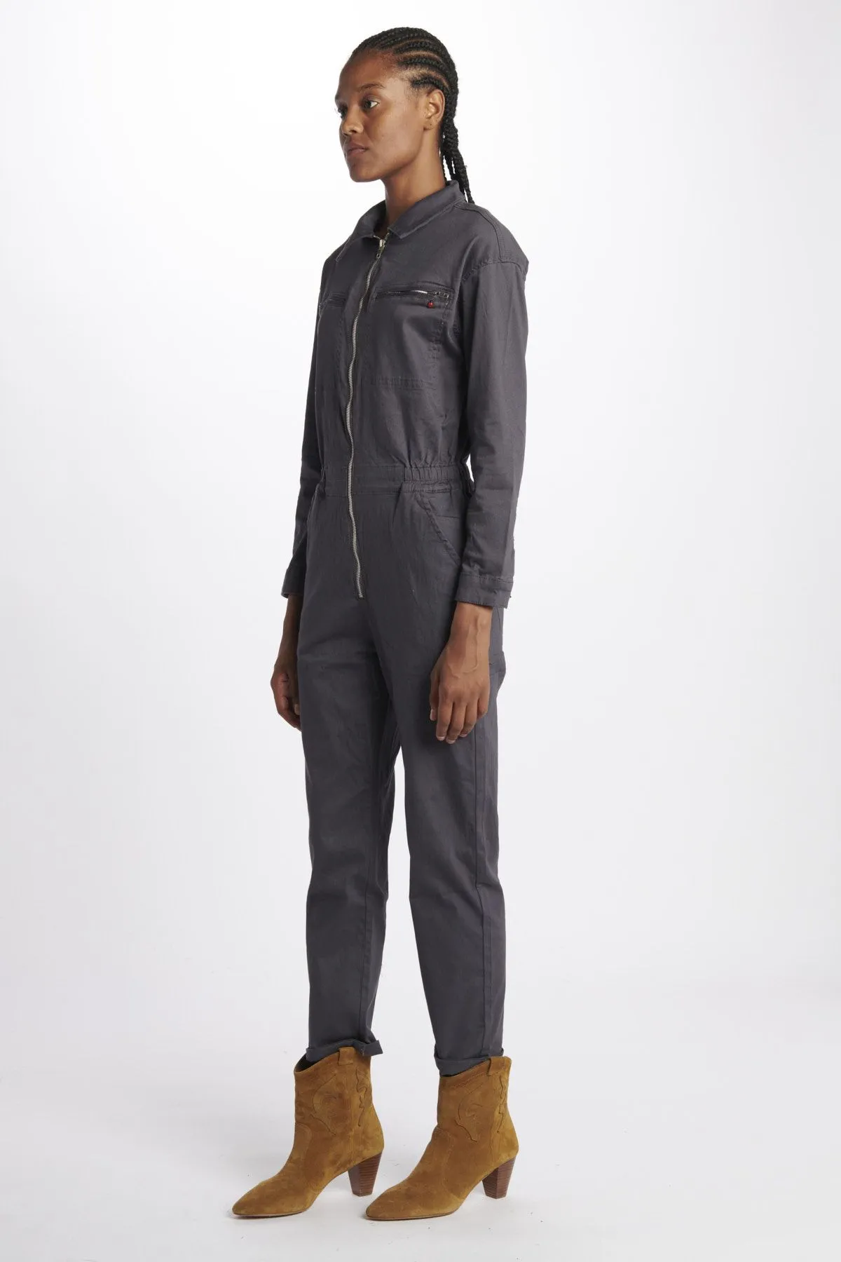 fam Tuta lunga denim DAUPHINE    
