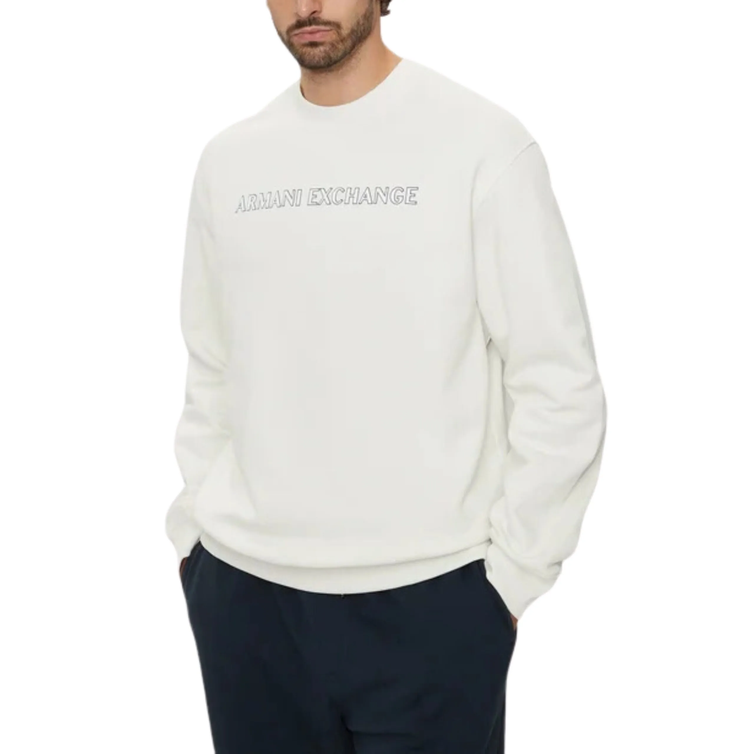 Felpa Armani Exchange in cotone