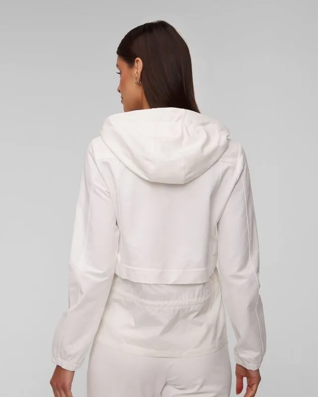 Felpa bianca con cappuccio da donna Aeronautica Militare
