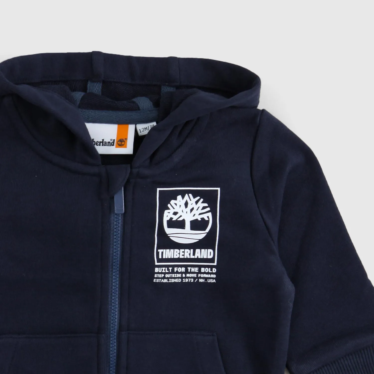 Felpa Con Zip Neonato E Bambino