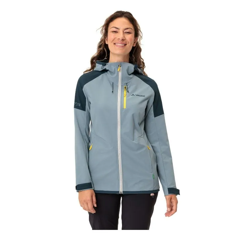 Giacca antivento da donna Vaude Elope Storm Jacket (blu nordico)