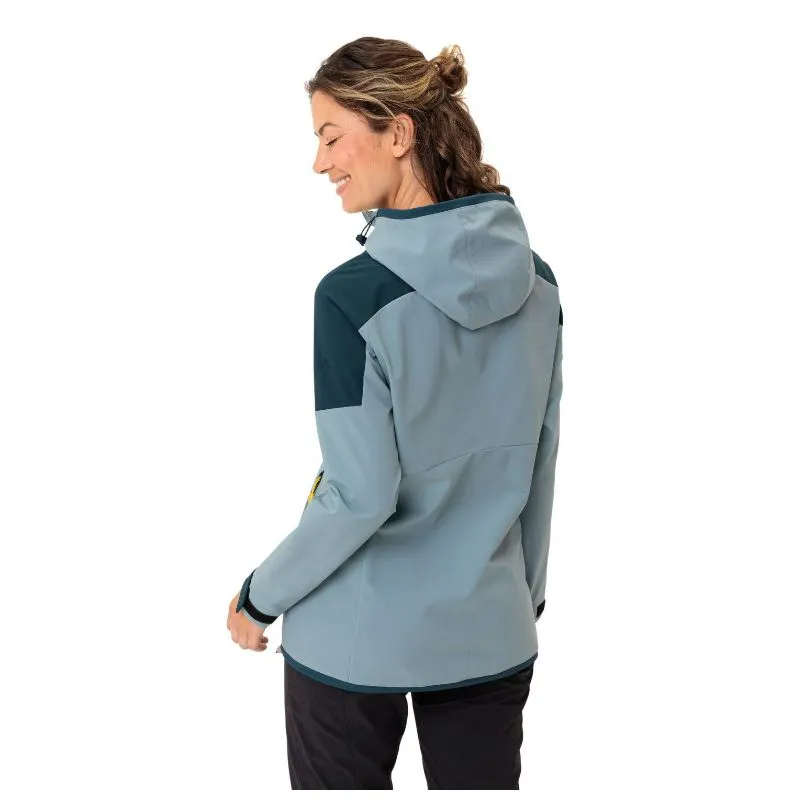 Giacca antivento da donna Vaude Elope Storm Jacket (blu nordico)