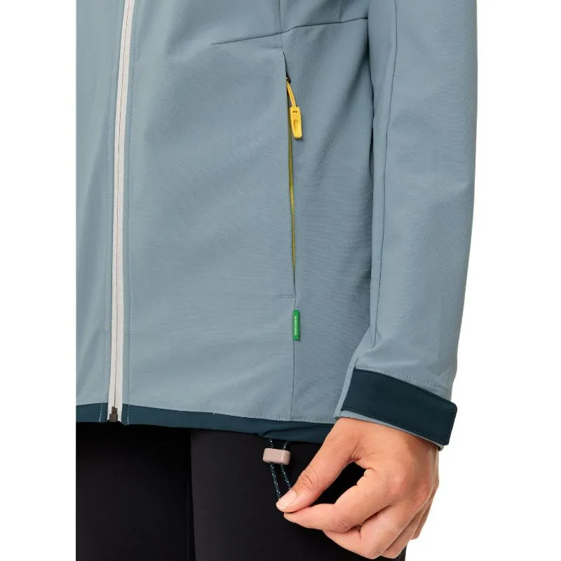 Giacca antivento da donna Vaude Elope Storm Jacket (blu nordico)