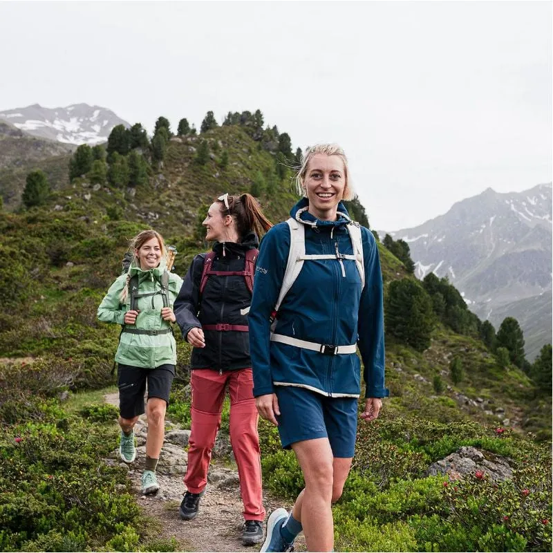 Giacca antivento da donna Vaude Elope Storm Jacket (blu nordico)