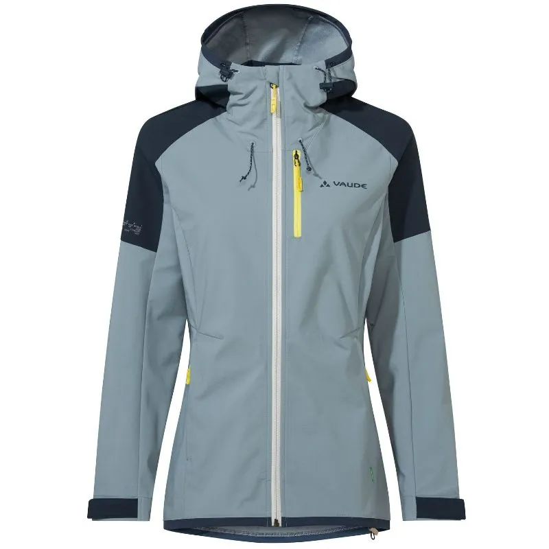 Giacca antivento da donna Vaude Elope Storm Jacket (blu nordico)