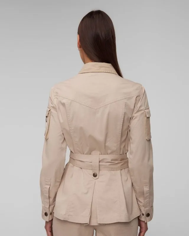 Giacca beige da donna Aeronautica Militare