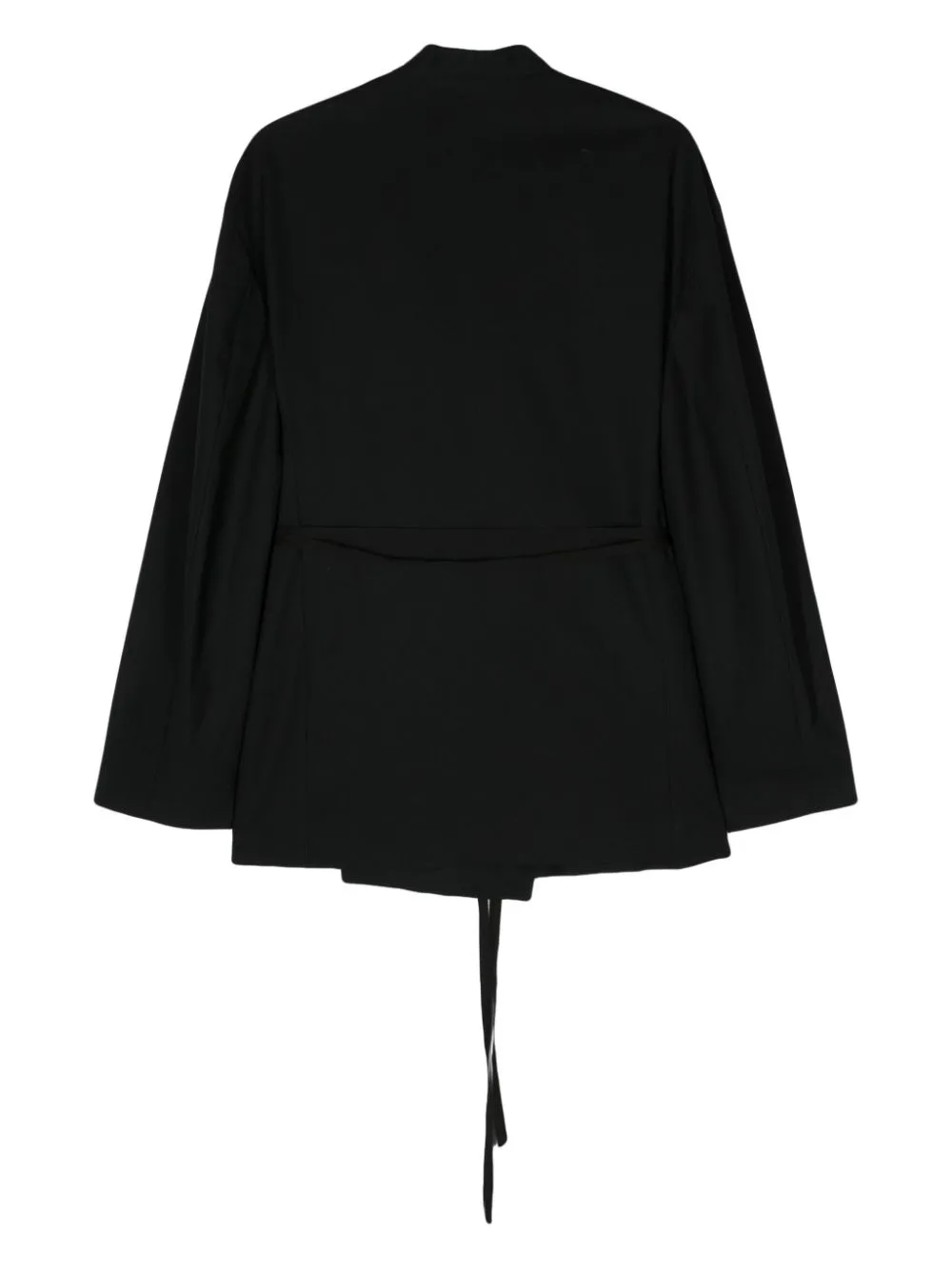 Giacca con scollo a V in nero - uomo