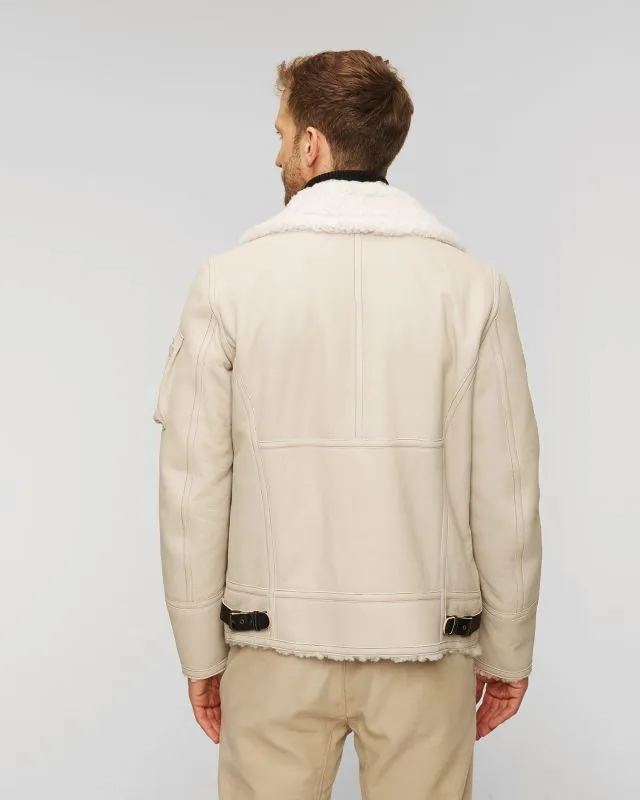 Giacca in pelle da uomo Aeronautica Militare