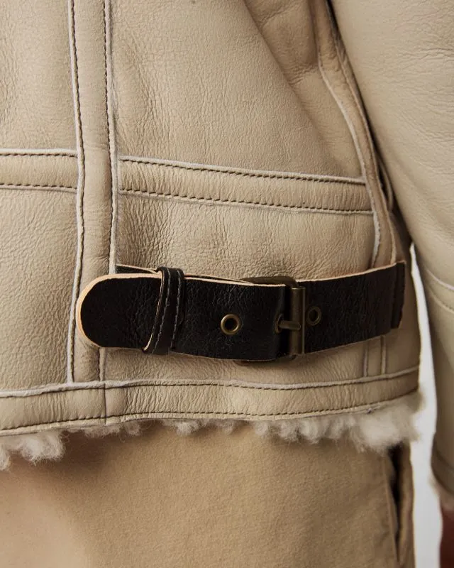 Giacca in pelle da uomo Aeronautica Militare