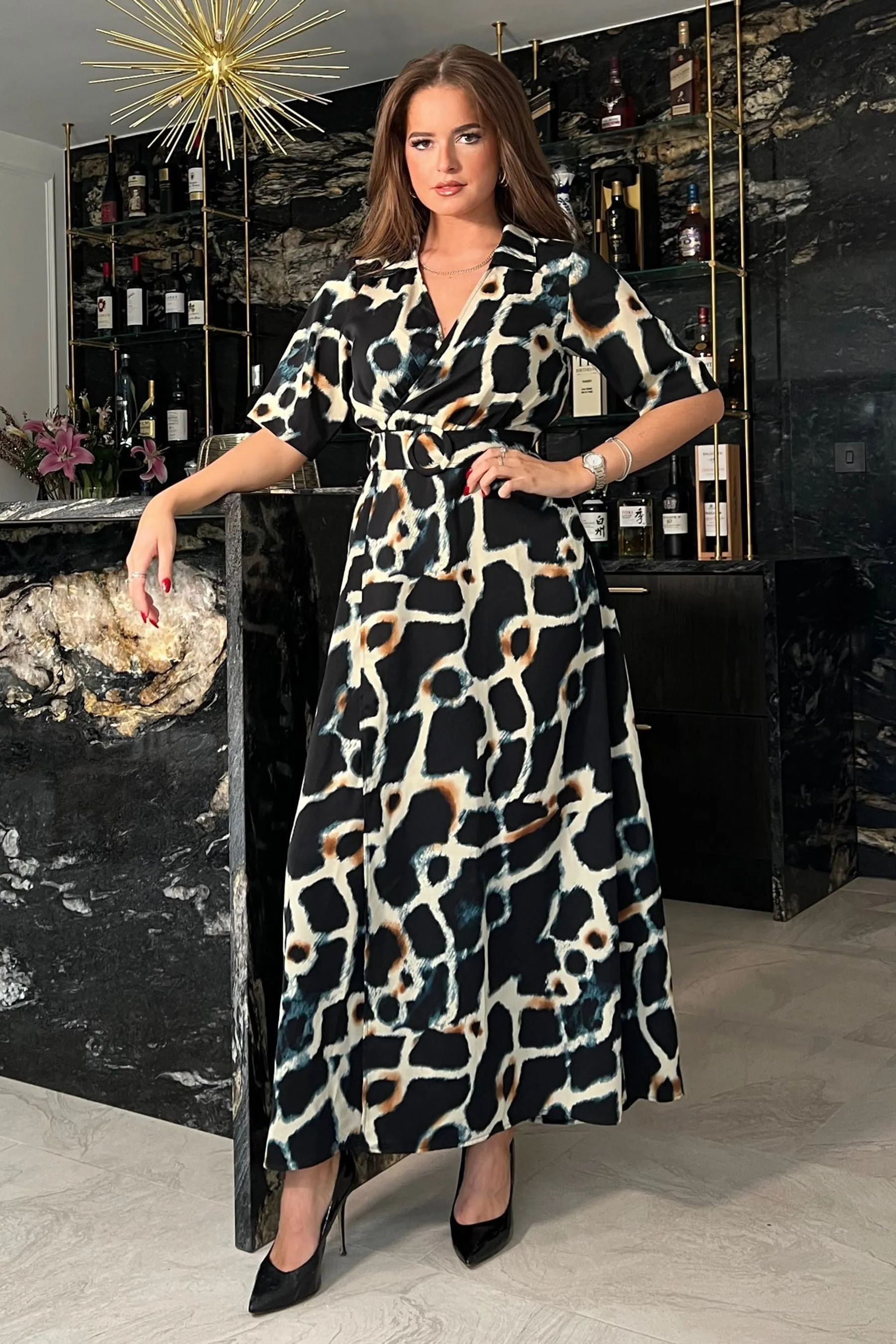 Girl In Mind - Piper - Abito maxi a portafoglio