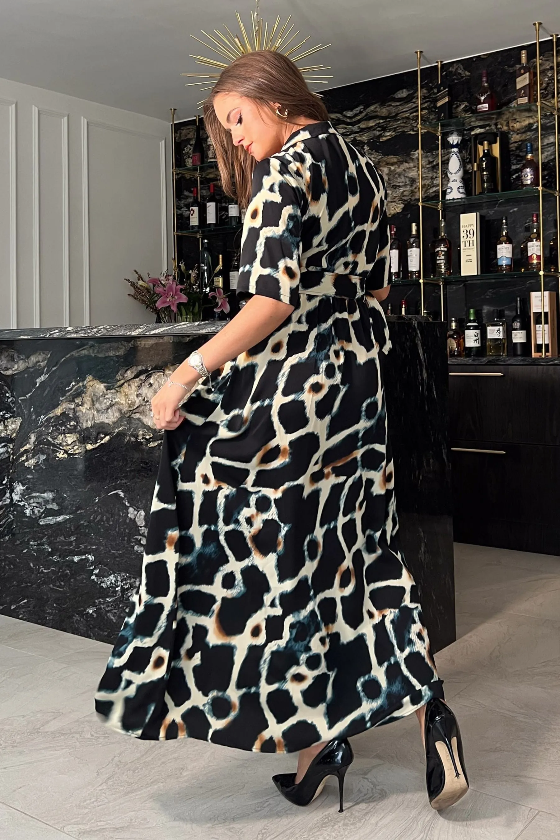 Girl In Mind - Piper - Abito maxi a portafoglio