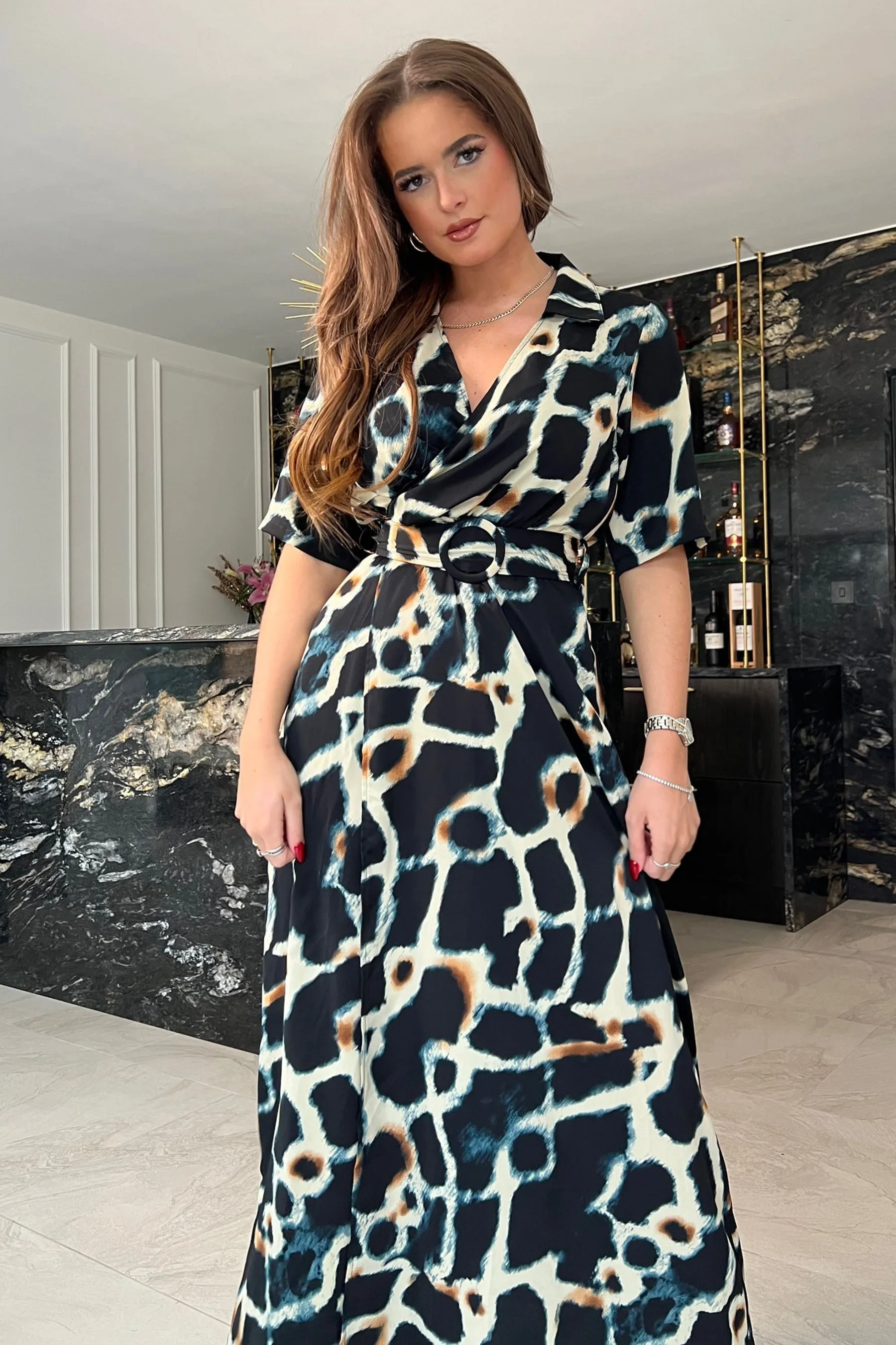 Girl In Mind - Piper - Abito maxi a portafoglio
