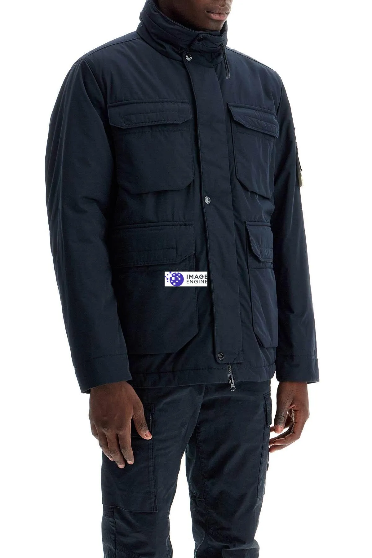 Giubbotto multitasche in Micro Twill