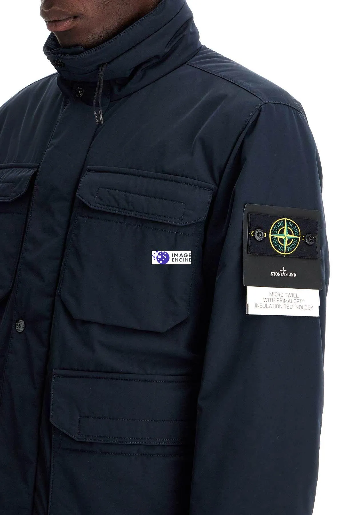 Giubbotto multitasche in Micro Twill