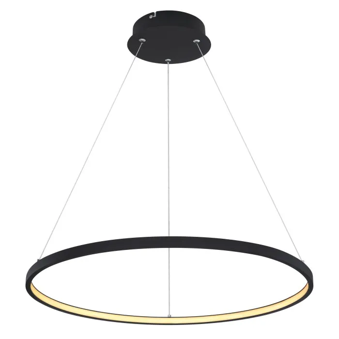 Globo RALPH Lampadario a sospensione LED Nero, 1-Luce
