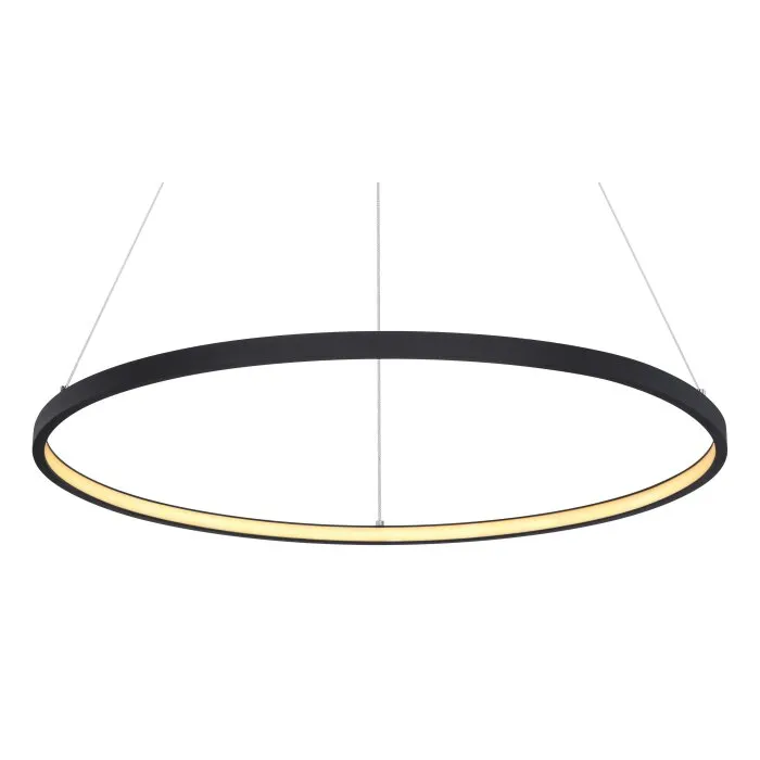Globo RALPH Lampadario a sospensione LED Nero, 1-Luce