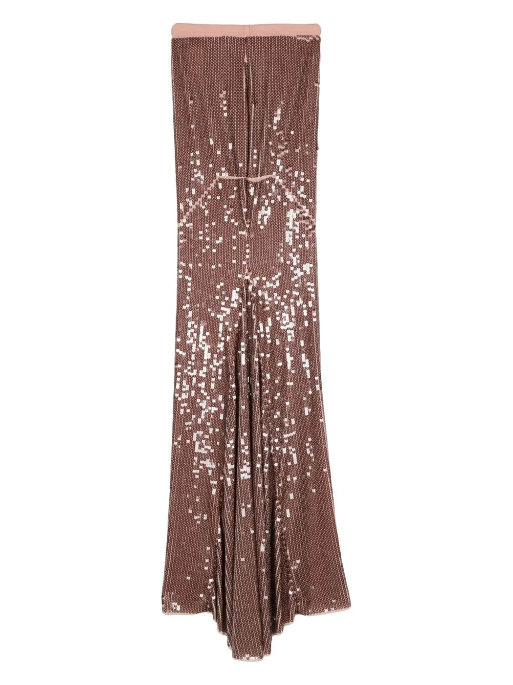 Gonna con paillettes in rosa Rick Owens Lilies - donna