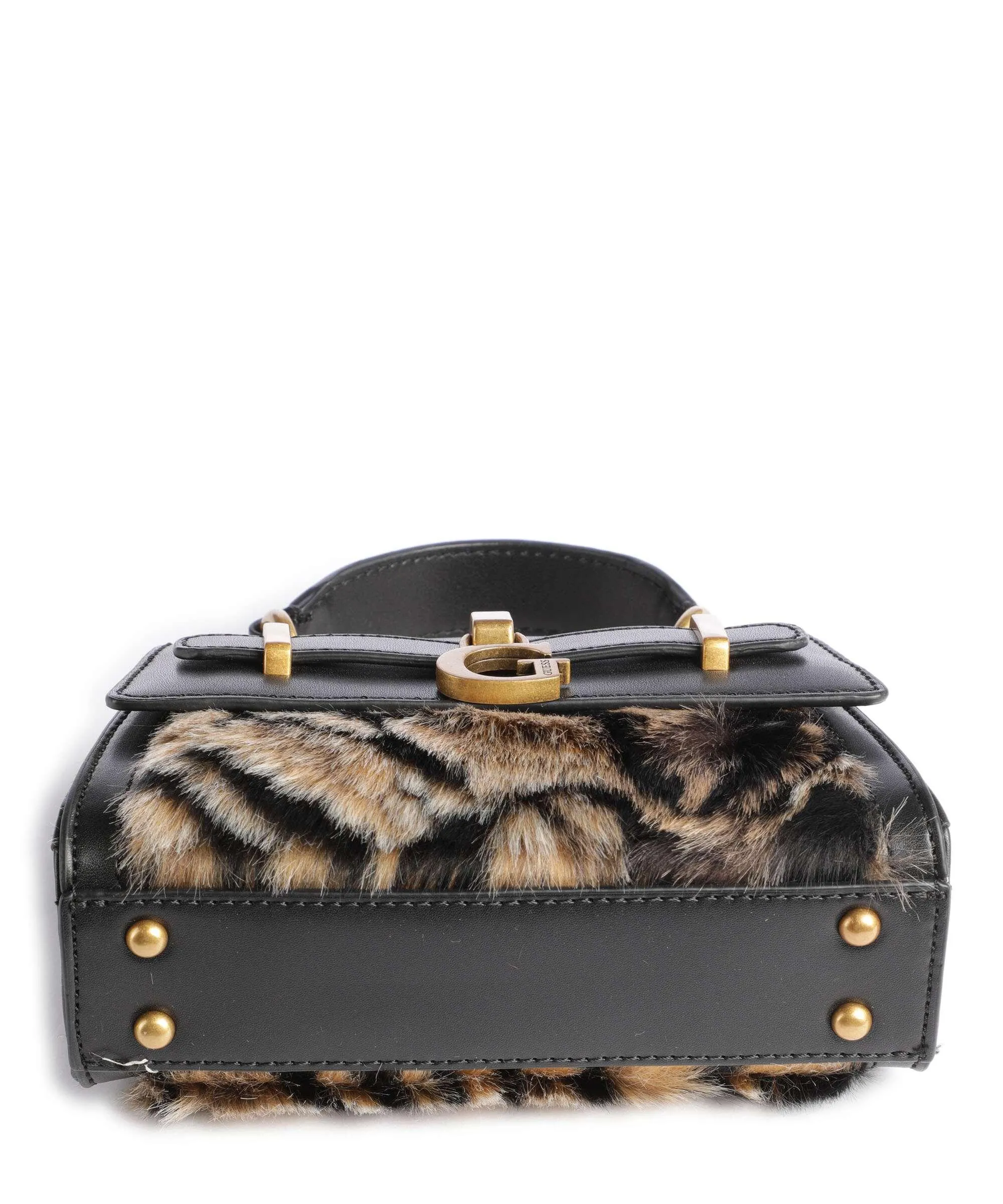  Guess Bergen Micro Borsa a tracolla pelle sintetica nero  