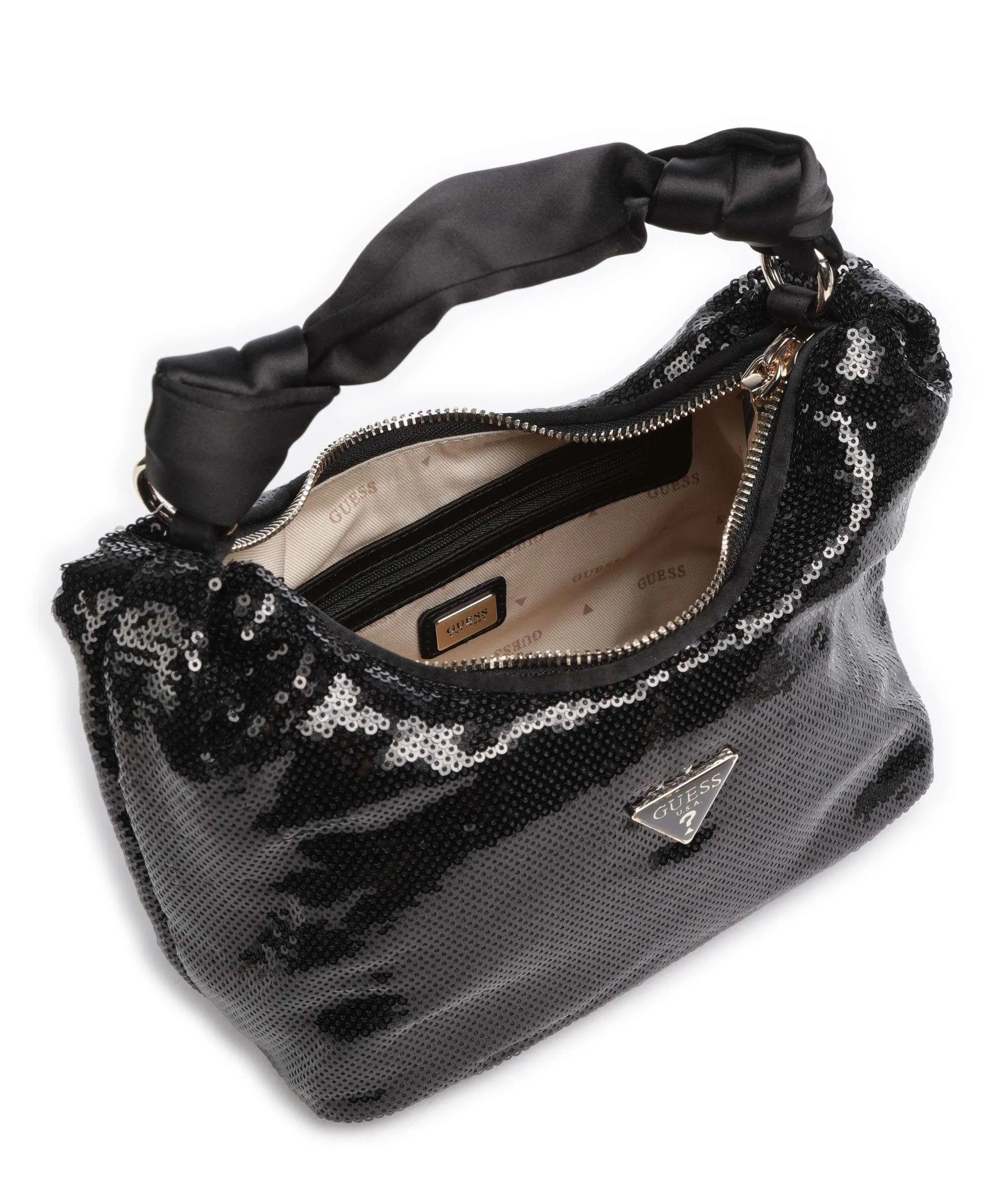  Guess Velina Borsa a mano poliestere nero  