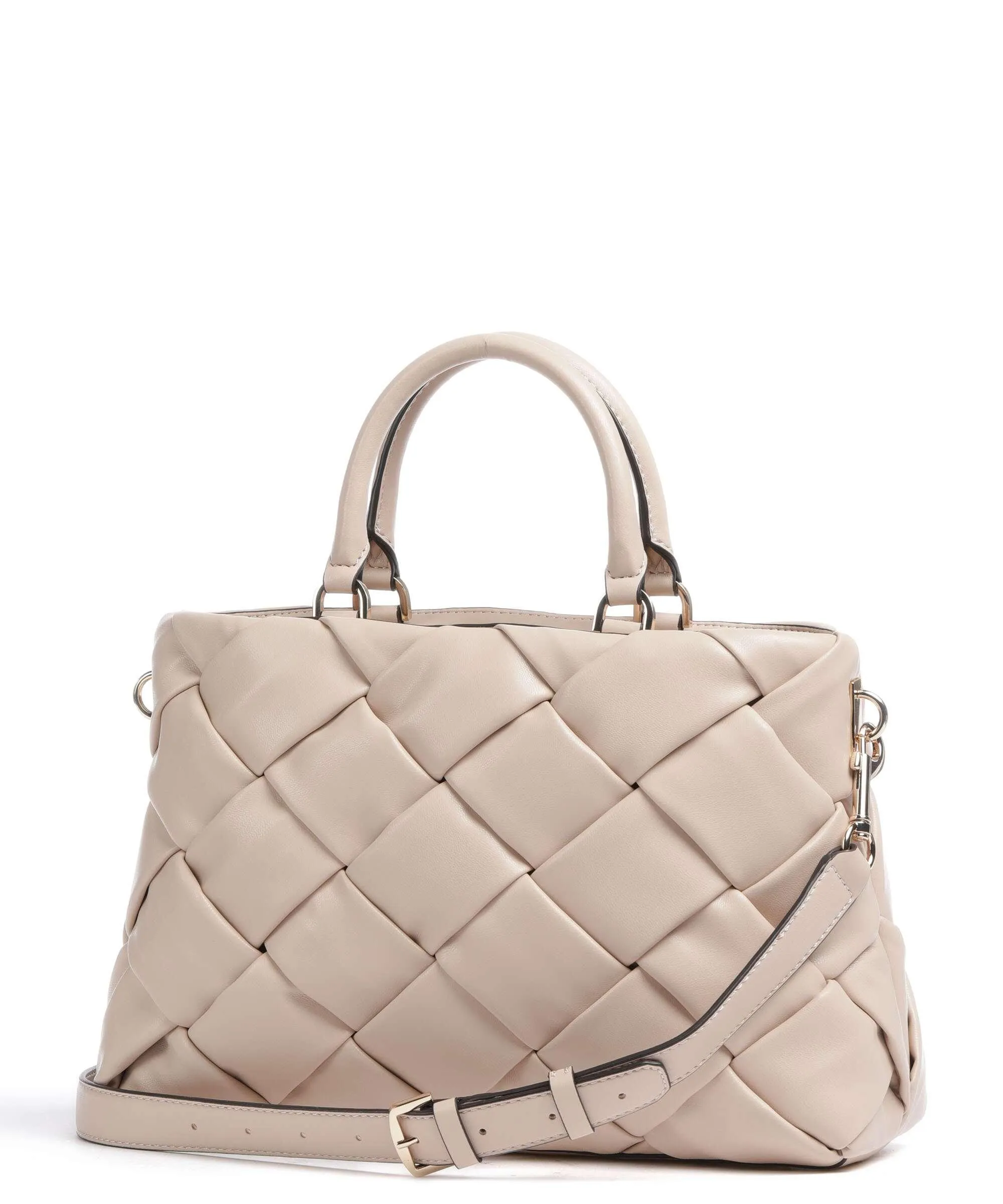  Guess Zaina Borsa a mano pelle sintetica beige  