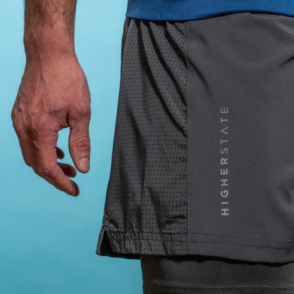 Higher State pantaloncini da corsa 2-In-1 7inch - SS20