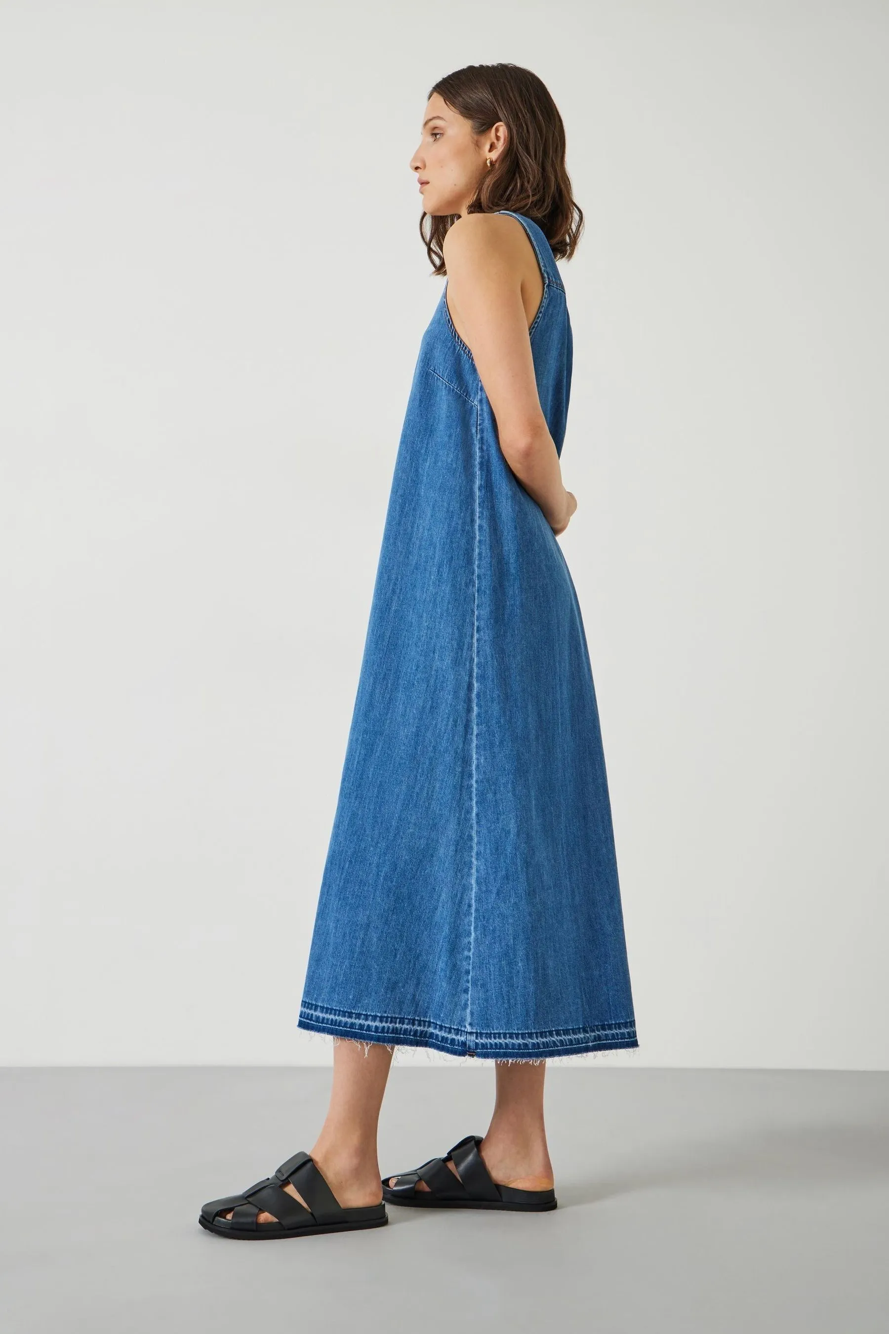 Hush Tatum - Denim - Abito maxi