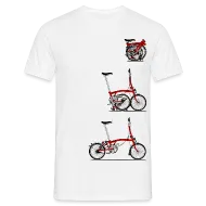 'I Love My Bike pieghevole Brompton' Maglietta uomo 