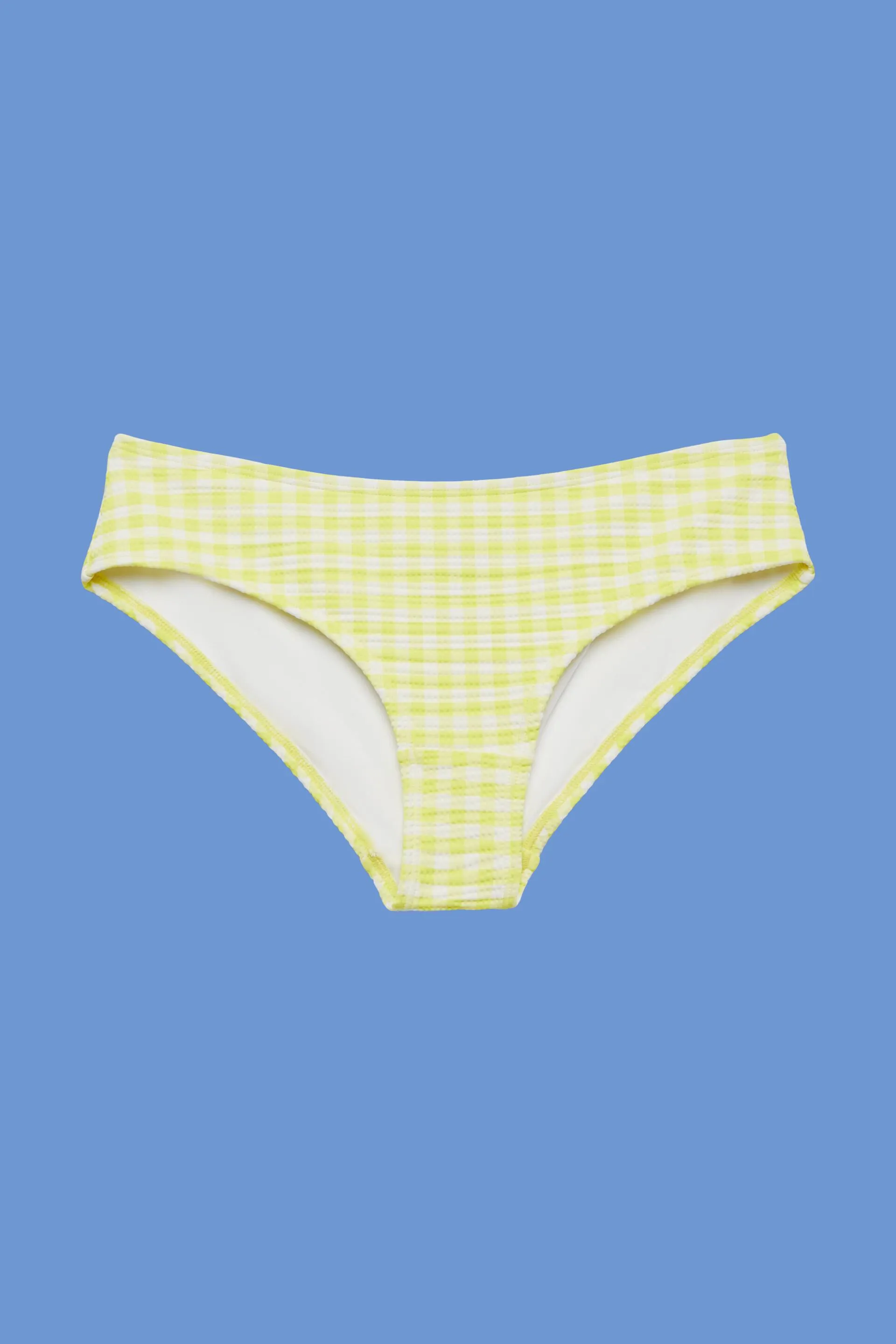 In materiale riciclato: slip da bikini strutturati