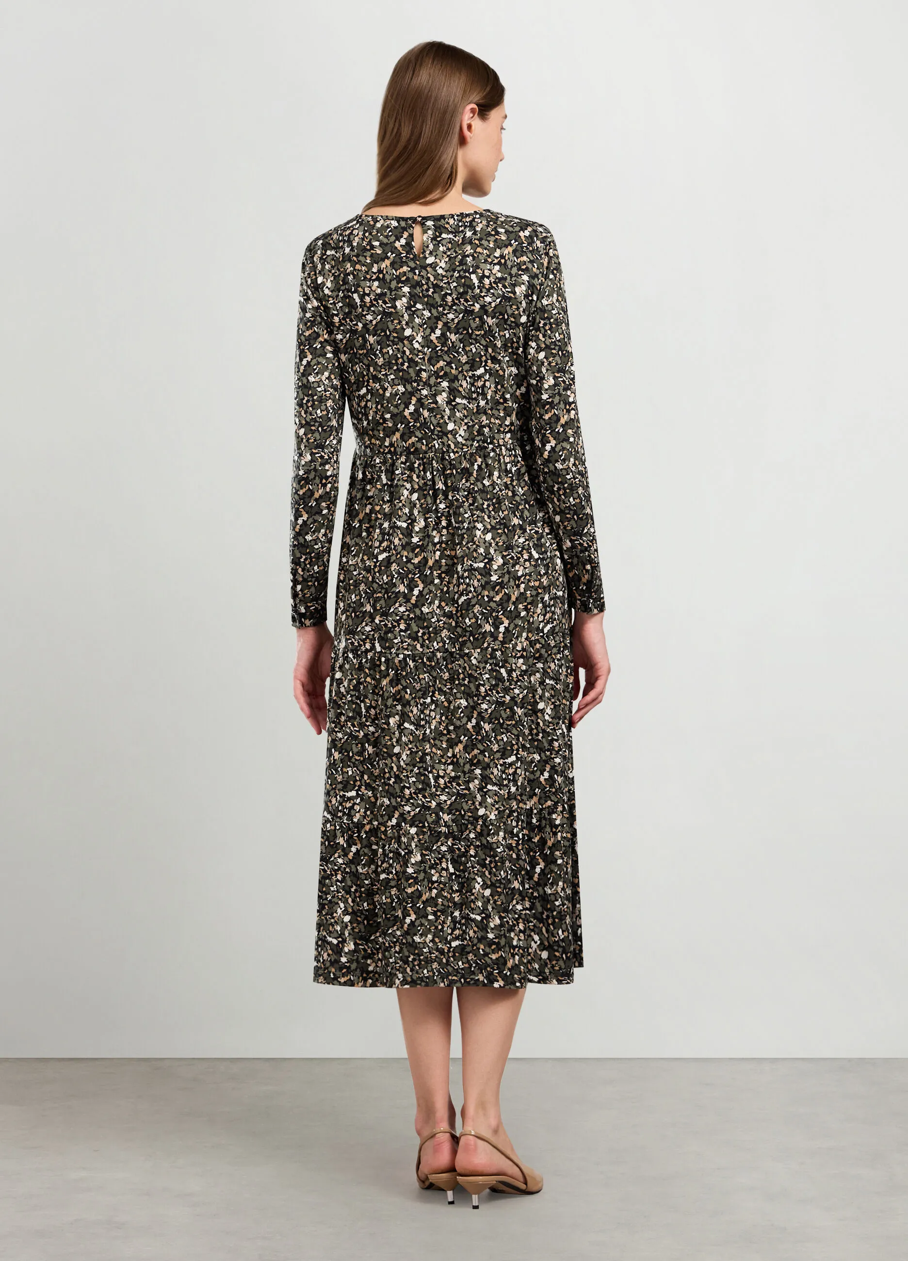IWIE  Abito lungo in jersey stretch donna
