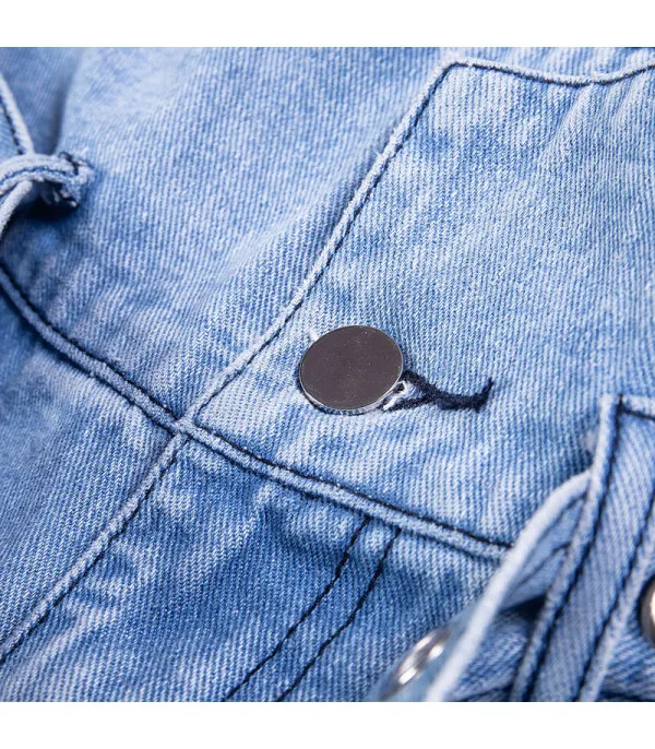 Jeans vita altissima tulipano