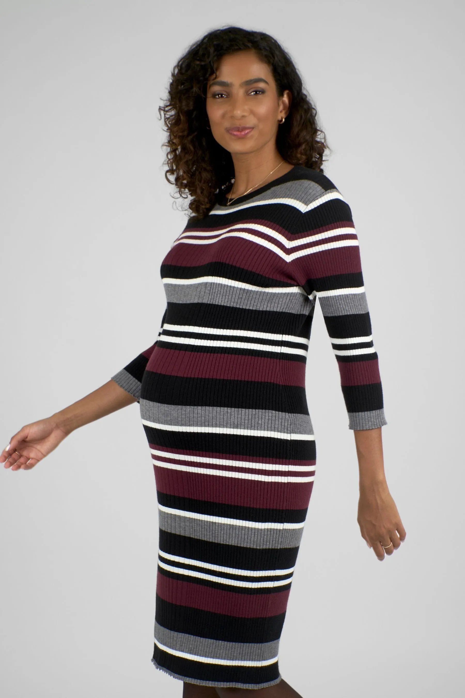 JoJo Maman - Bébé - Abito premaman A righe maglia