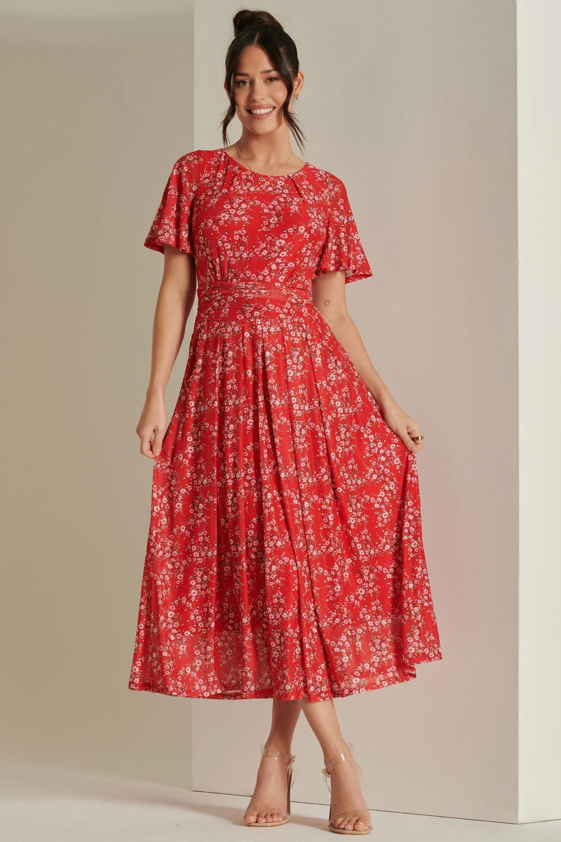 Jolie Moi - Rexina - Abito maxi in rete