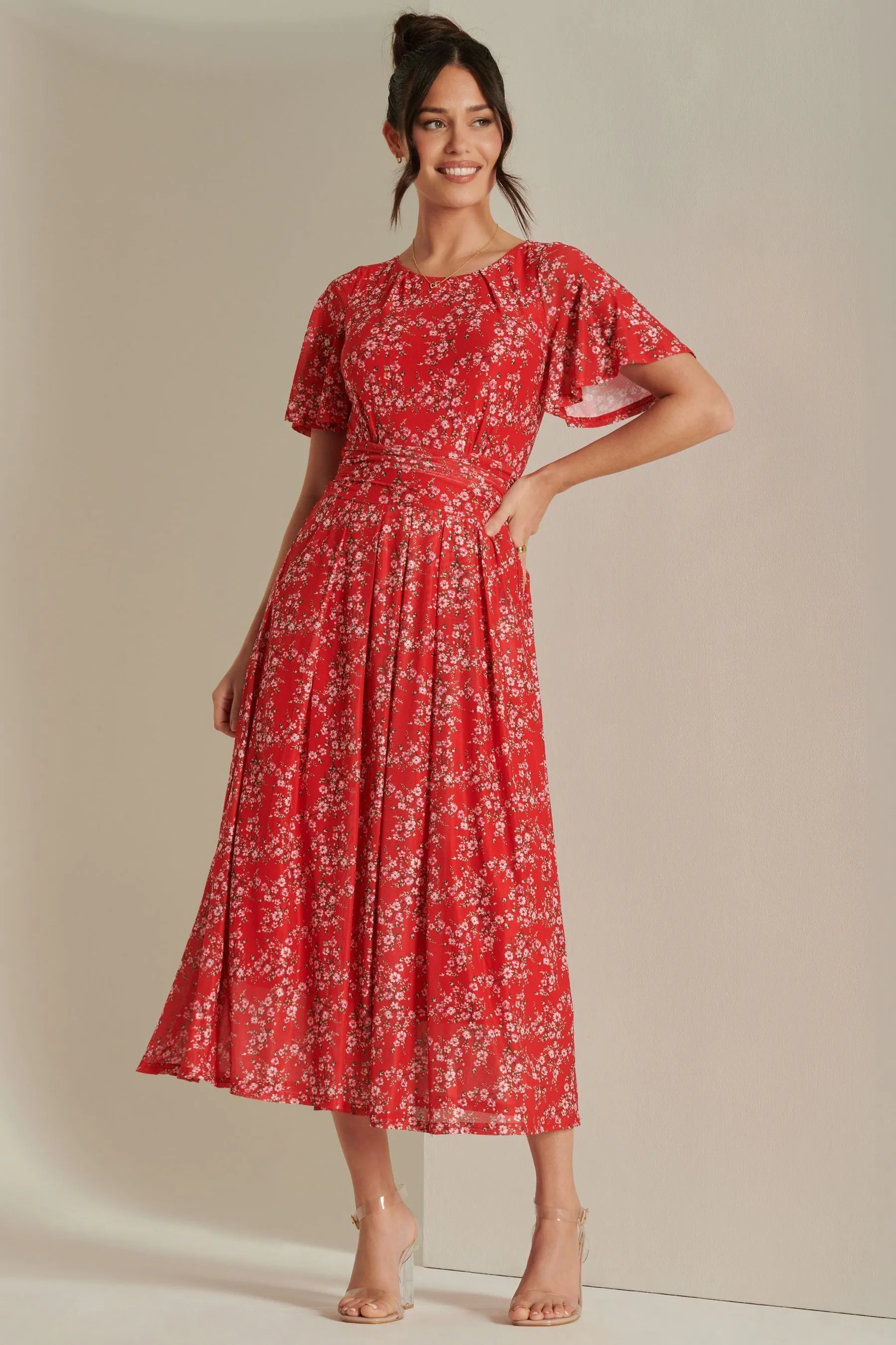 Jolie Moi - Rexina - Abito maxi in rete