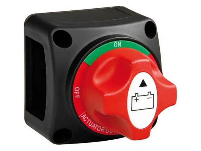 Lampa interruttore per batteria