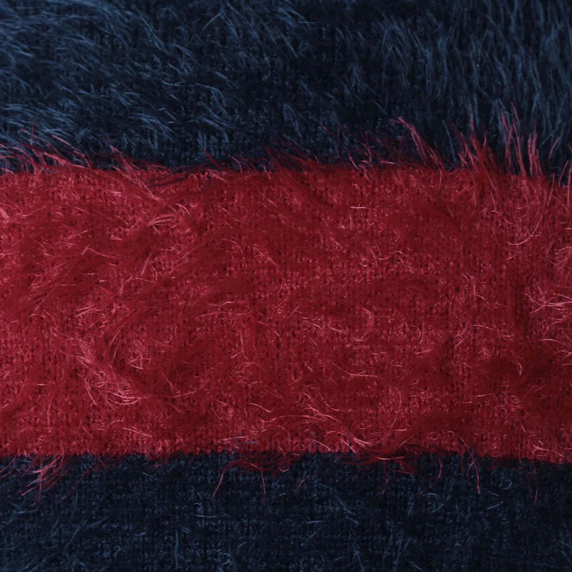 Maglia Gada A Righe Larghe Bordeaux E Blu