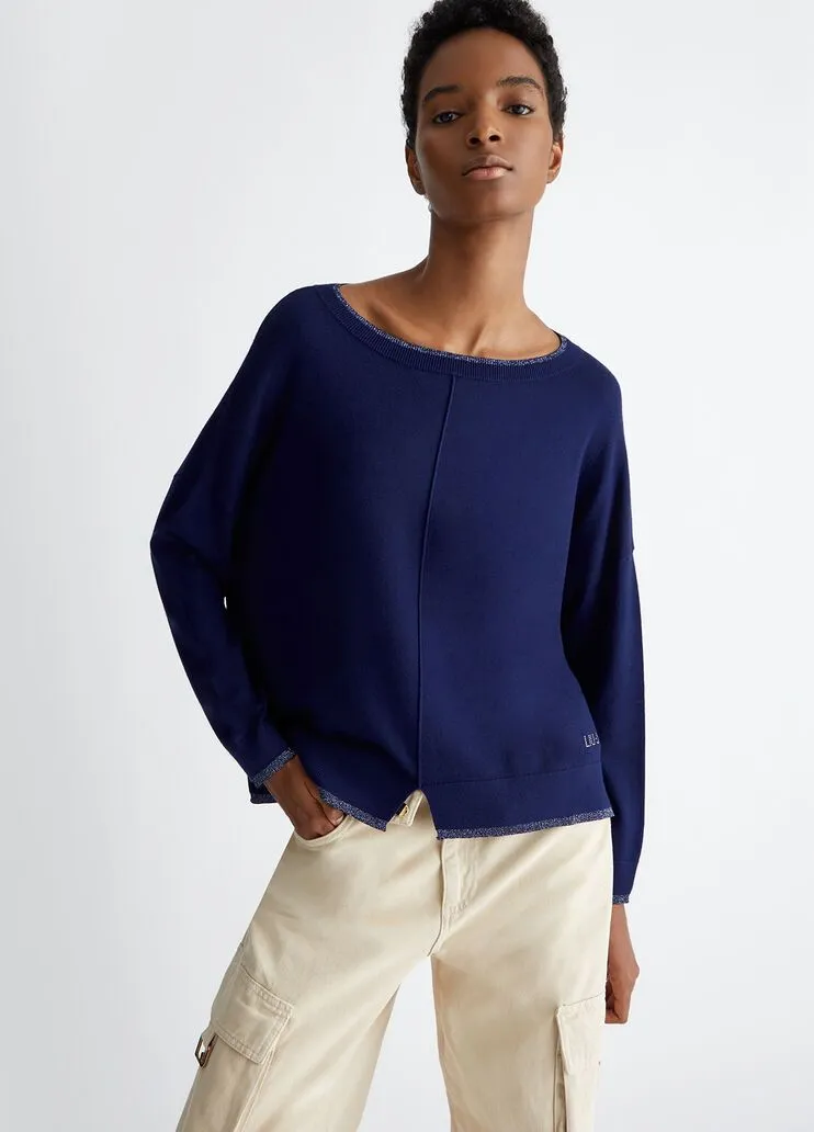 Maglia in viscosa liu jo