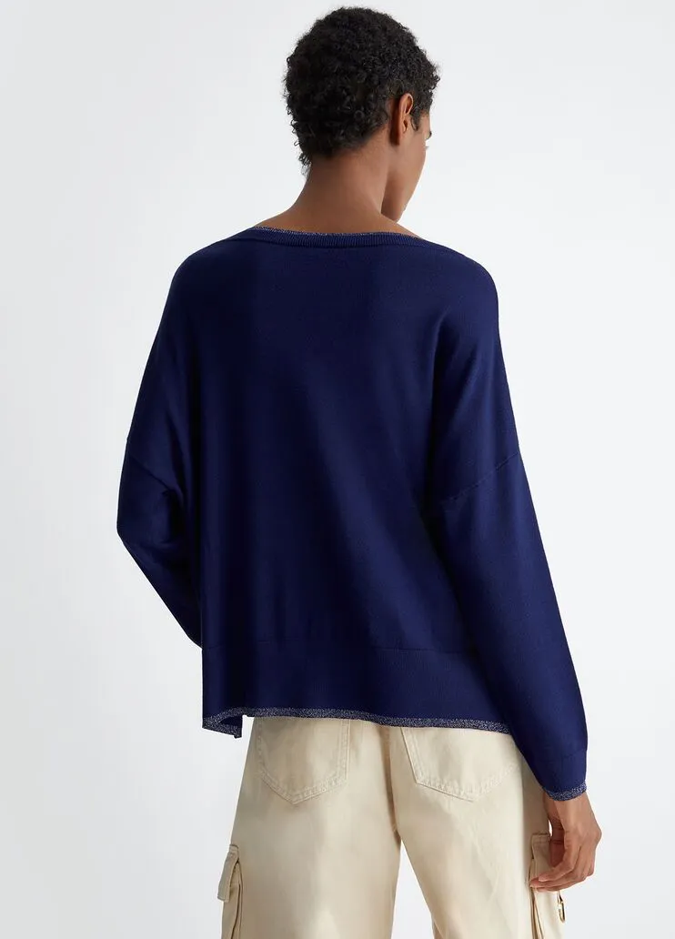 Maglia in viscosa liu jo