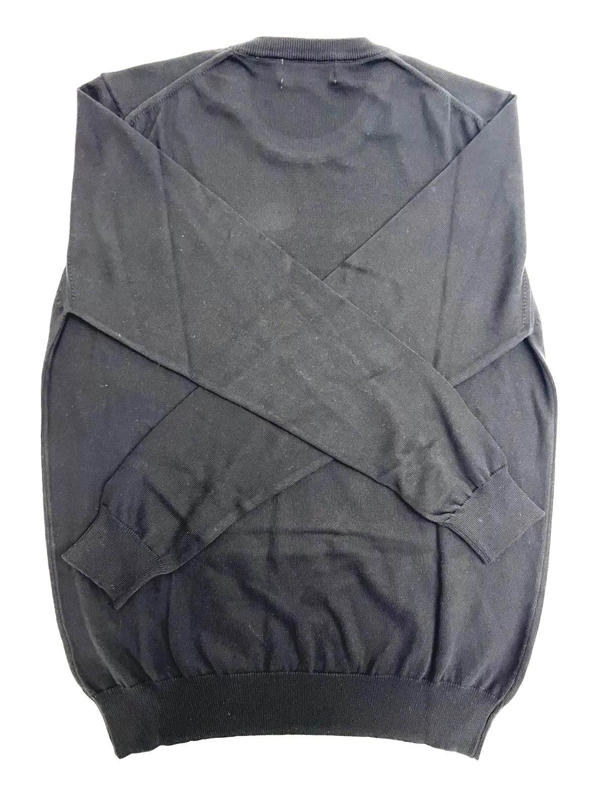 MAGLIA NERA IN COTONE