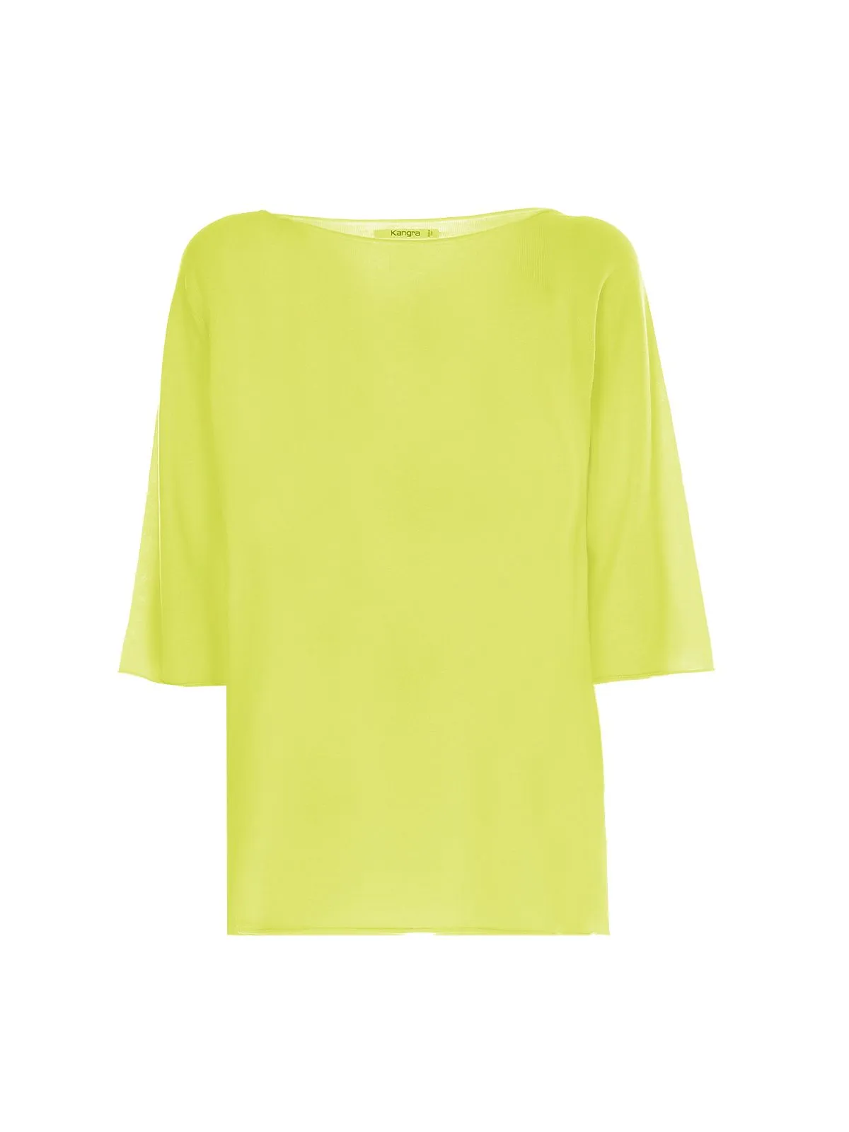 MAGLIA VERDE IN COTONE