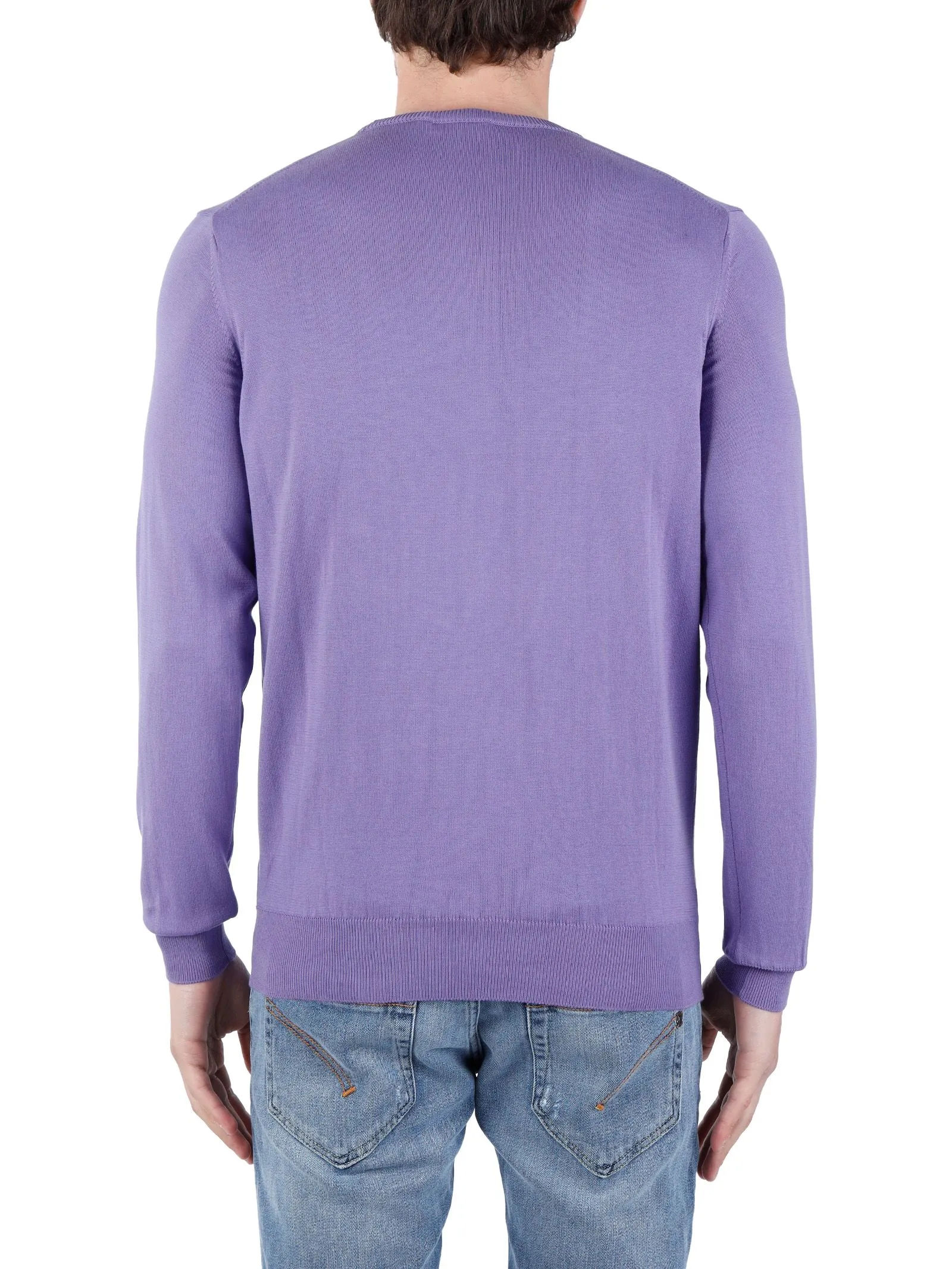 MAGLIA VIOLA IN COTONE